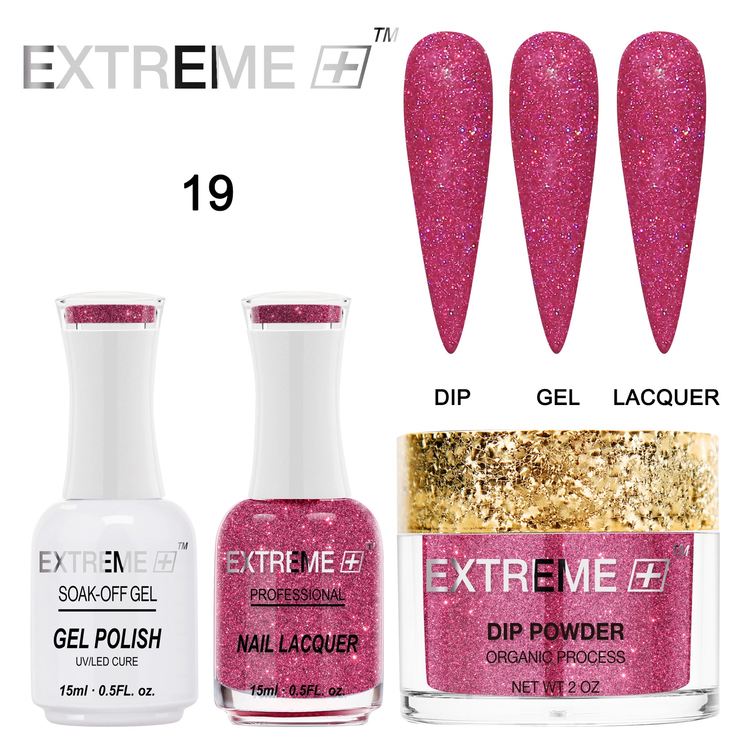 EXTREME+ 3 in 1 Combo Set - Holo Chrome - #019