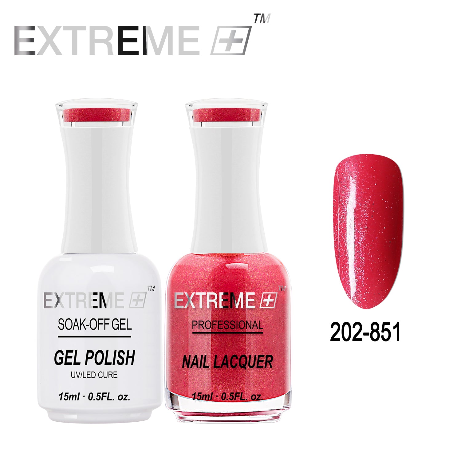 EXTREME+ All-in-One Gel Polish and Nail Lacquer Matching Duo #G202