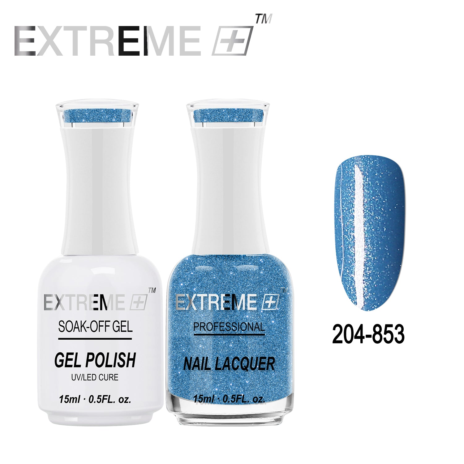 EXTREME+ All-in-One Gel Polish and Nail Lacquer Matching Duo #G204