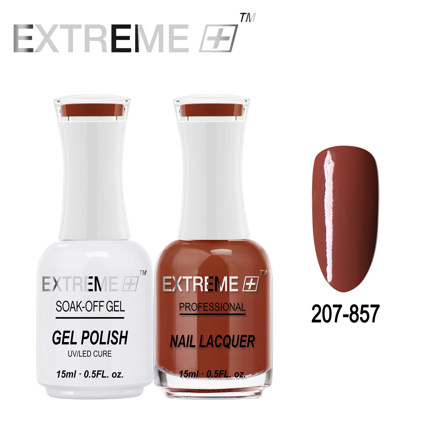 EXTREME+ All-in-One Gel Polish and Nail Lacquer Matching Duo #G207