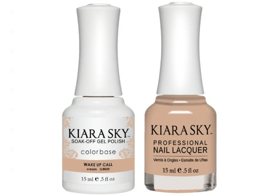 Kiara Sky All-In-One GEL + MATCHING LACQUER (DUO) - 5020 WAKE UP CALL