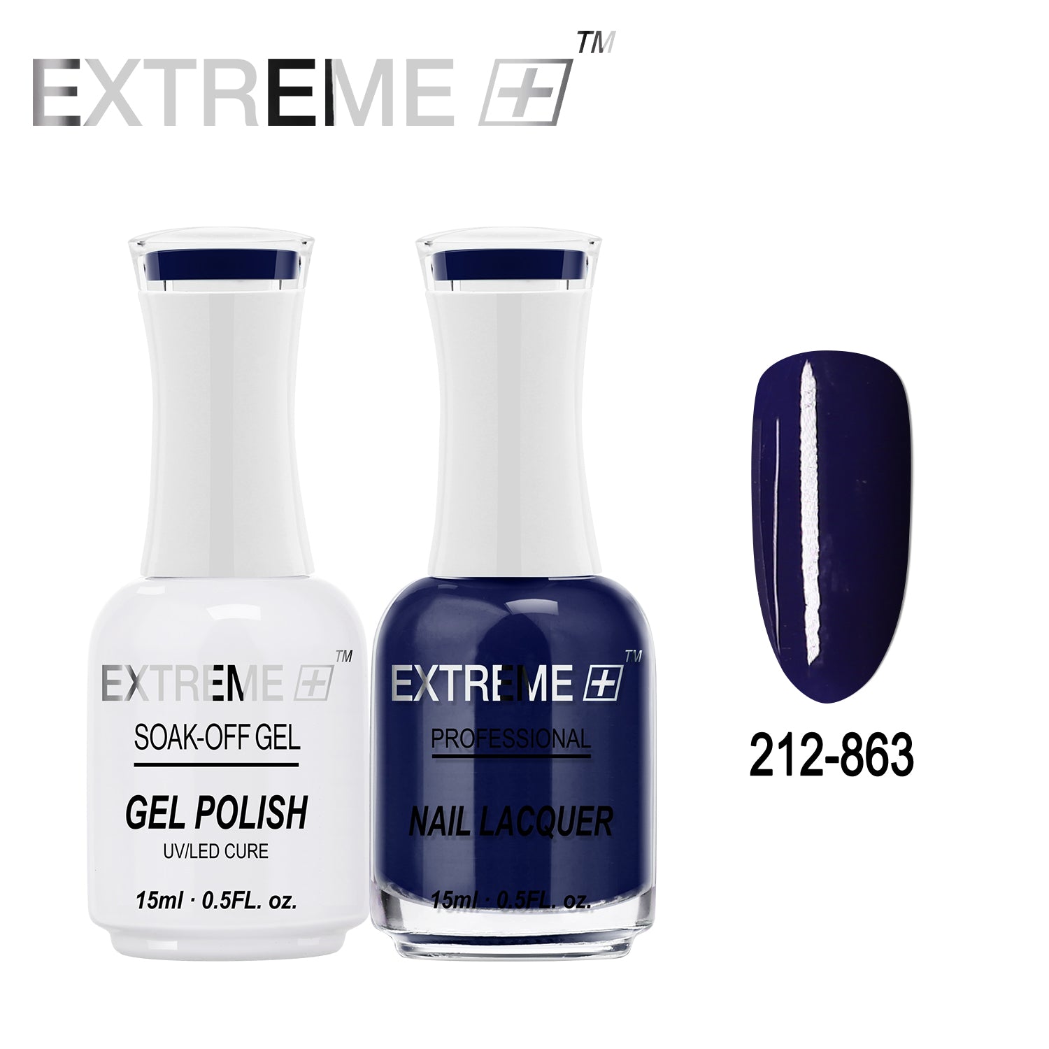 EXTREME+ All-in-One Gel Polish and Nail Lacquer Matching Duo #G212