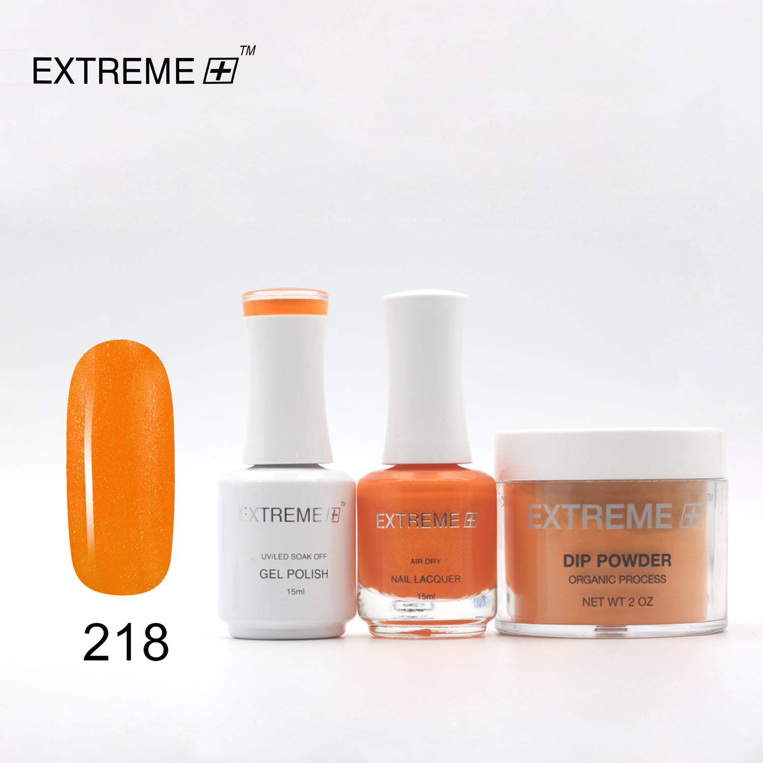 EXTREME+ 3 in 1 Combo Set - Gel, Lacquer, & Dip - #218