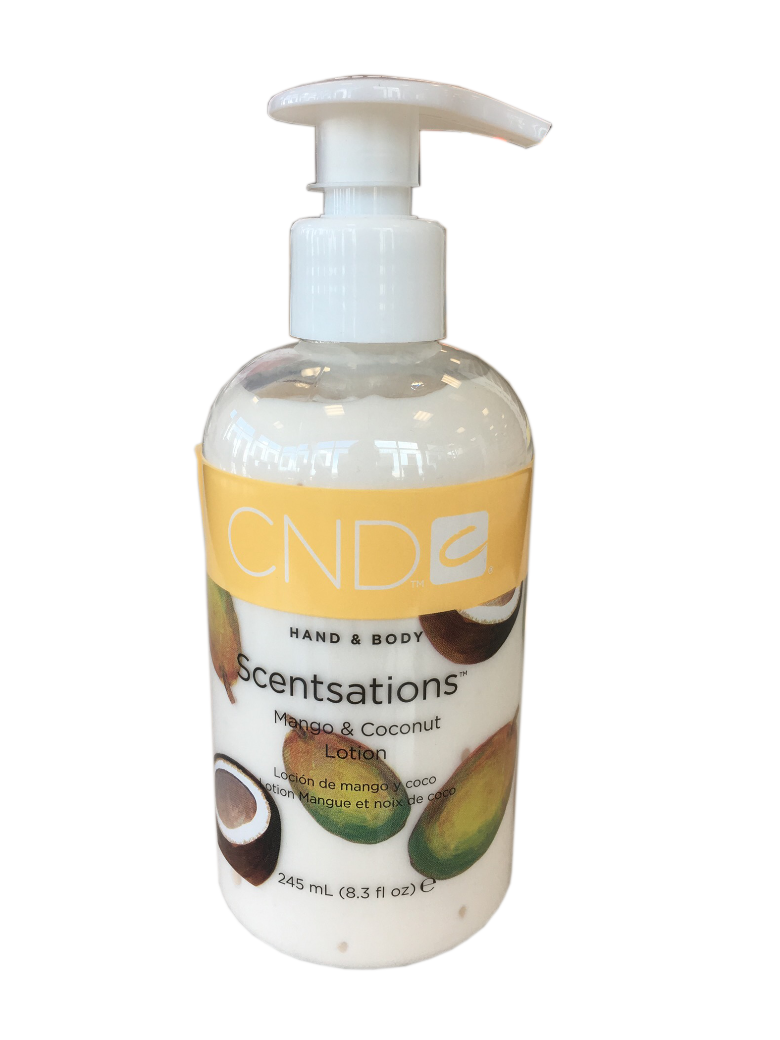 CND Hand & Body Lotion Holiday - Mango & Coconut - 8.3 oz