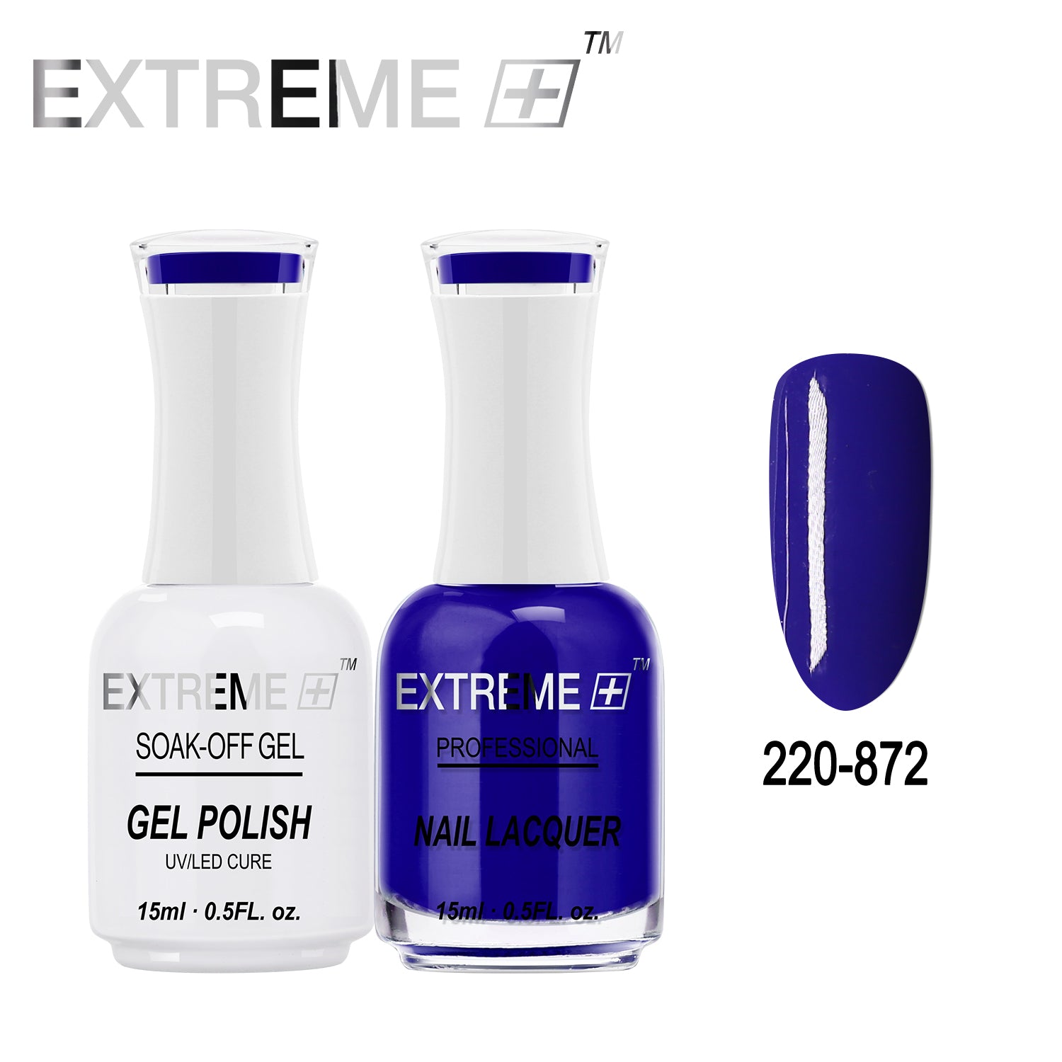 EXTREME+ All-in-One Gel Polish and Nail Lacquer Matching Duo #G220