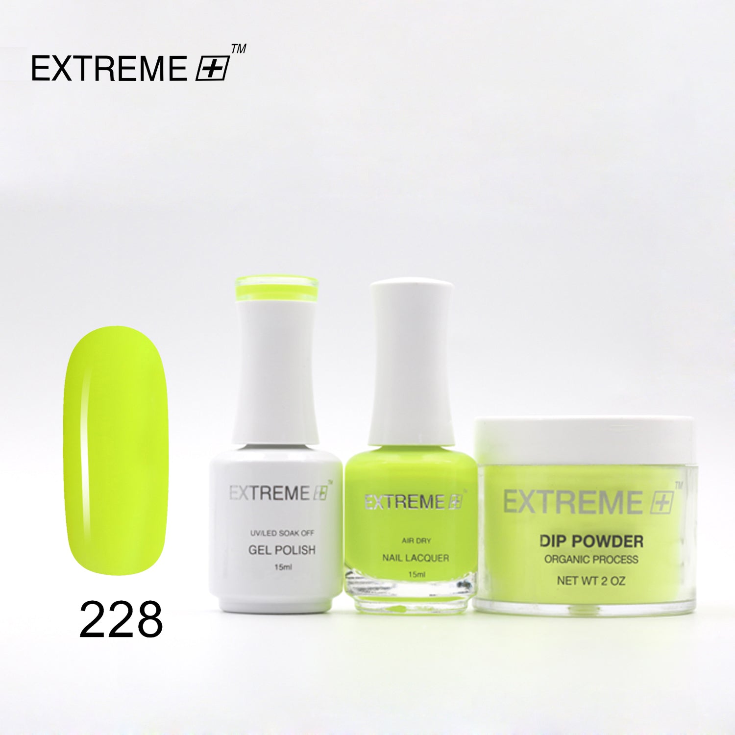 EXTREME+ 3 in 1 Combo Set - Gel, Lacquer, & Dip - #228