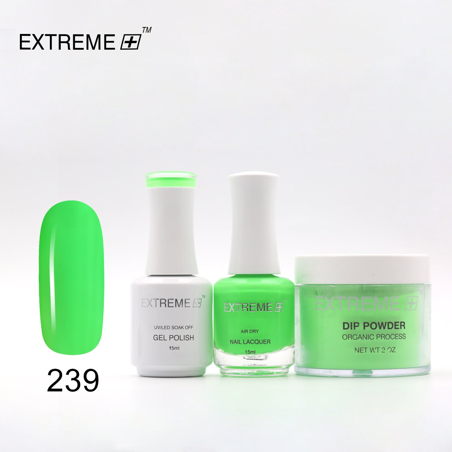 EXTREME+ 3 in 1 Combo Set - Gel, Lacquer, & Dip - #239