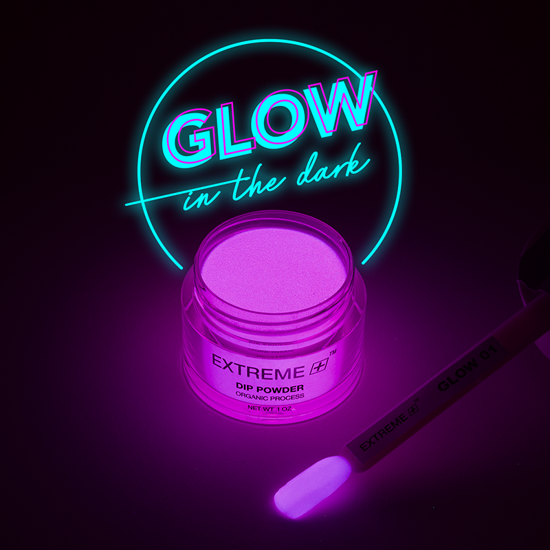 Extreme+ Super Glow in The Dark Dip Powder 2 oz - #04