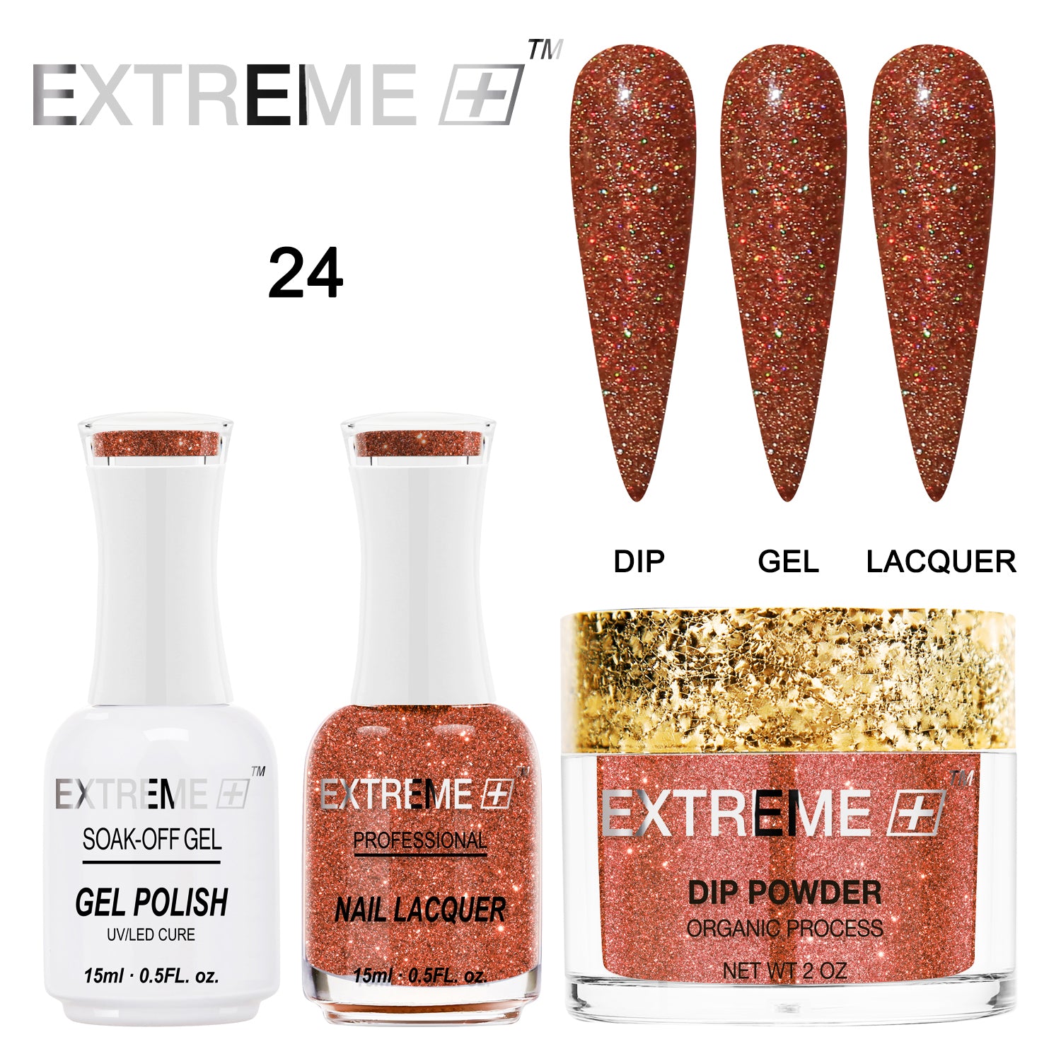 Bộ combo EXTREME+ 3 trong 1 - Holo Chrome - #024