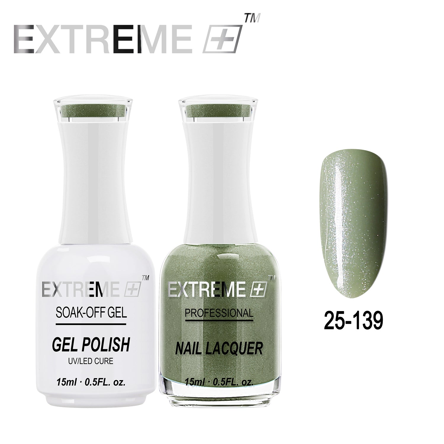 EXTREME+ All-in-One Gel Polish and Nail Lacquer Matching Duo #G025