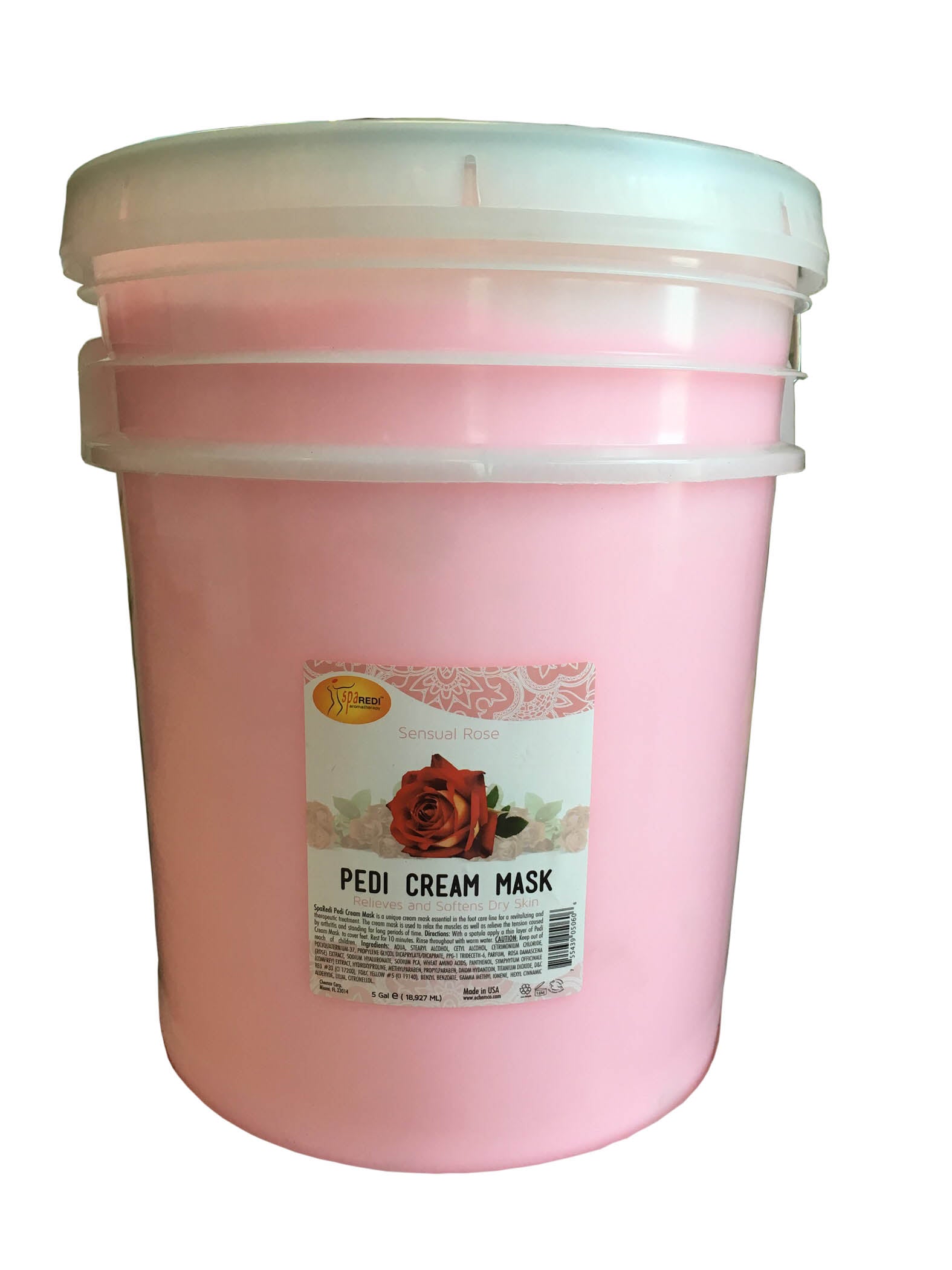 Chemco Cream Mask Bucket - Rose