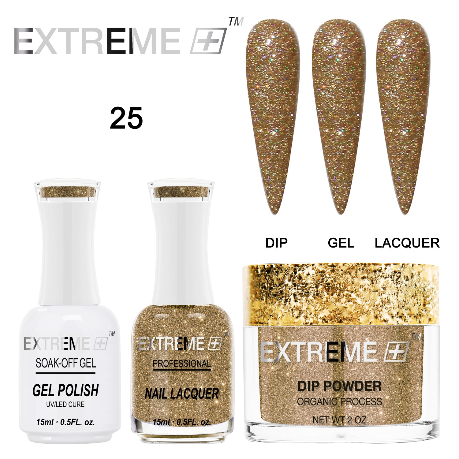 EXTREME+ 3 in 1 Combo Set - Holo Chrome - #025