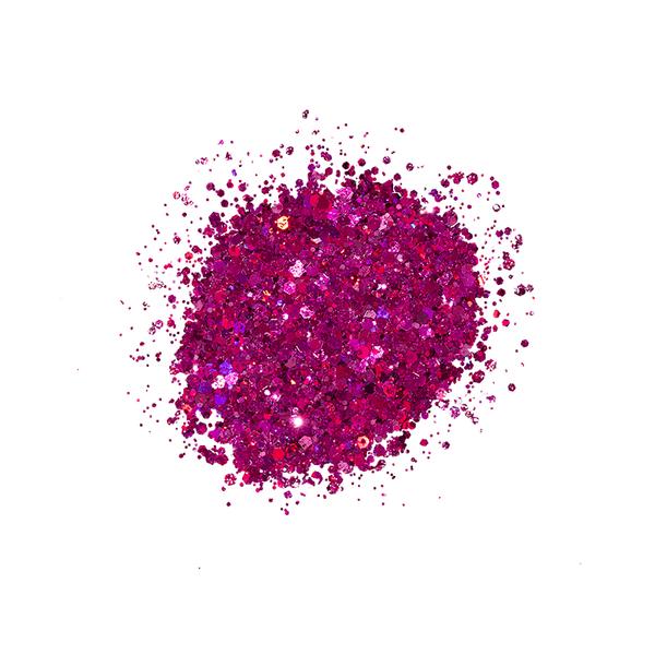 Kiara Sky Sprinkle On Glitter - SP263 - Fushia shock