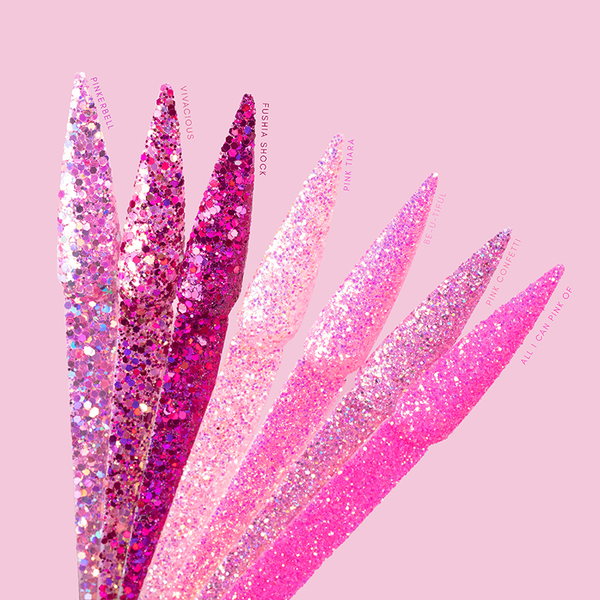 Kiara Sky Sprinkle On Glitter - SP266 - Pink Confetti