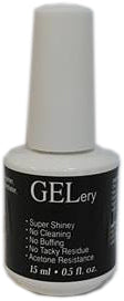 GELery Top Gel Acrylic 0.5 oz G200 Glass Seal