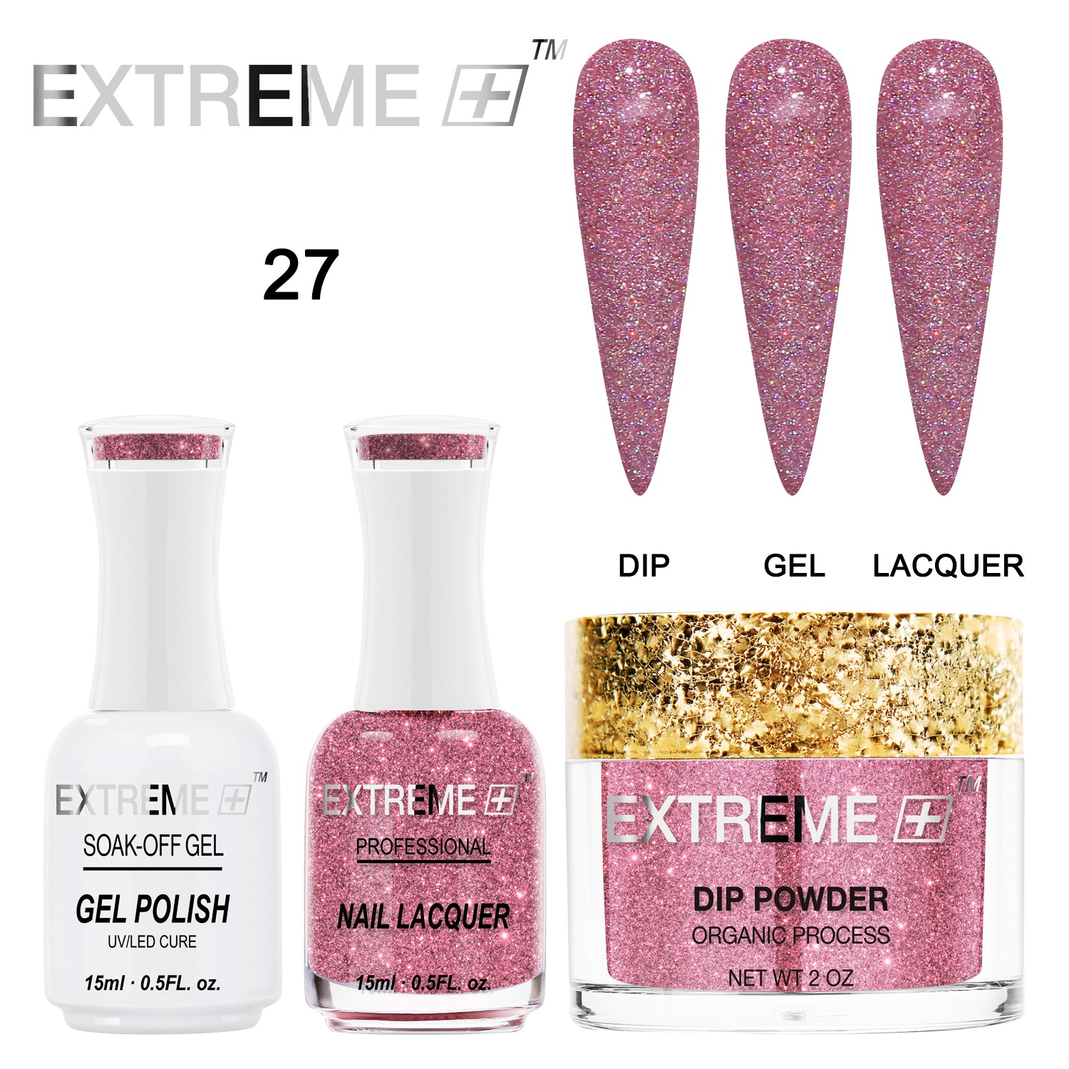 EXTREME+ 3 in 1 Combo Set - Holo Chrome - #027