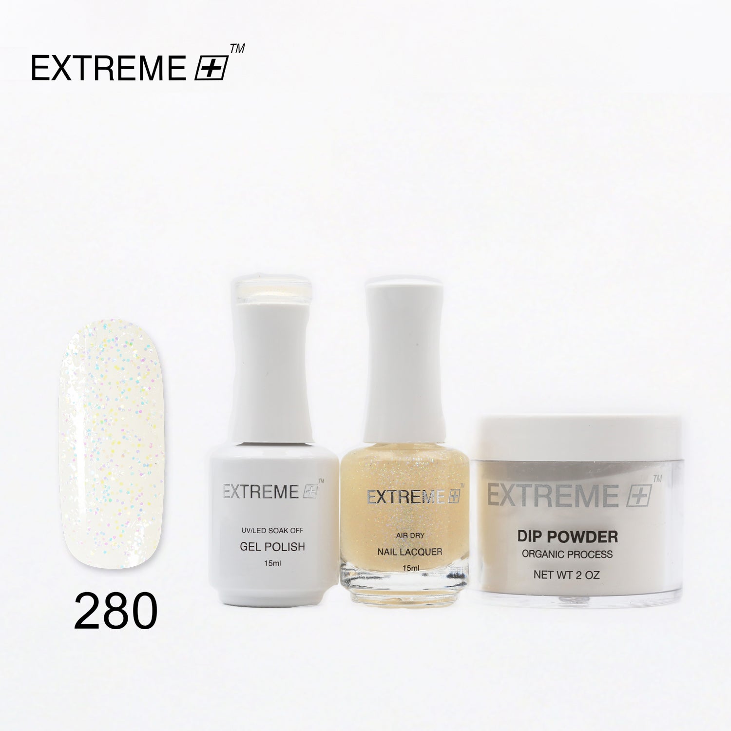 EXTREME+ 3 in 1 Combo Set - Gel, Lacquer, & Dip - #280