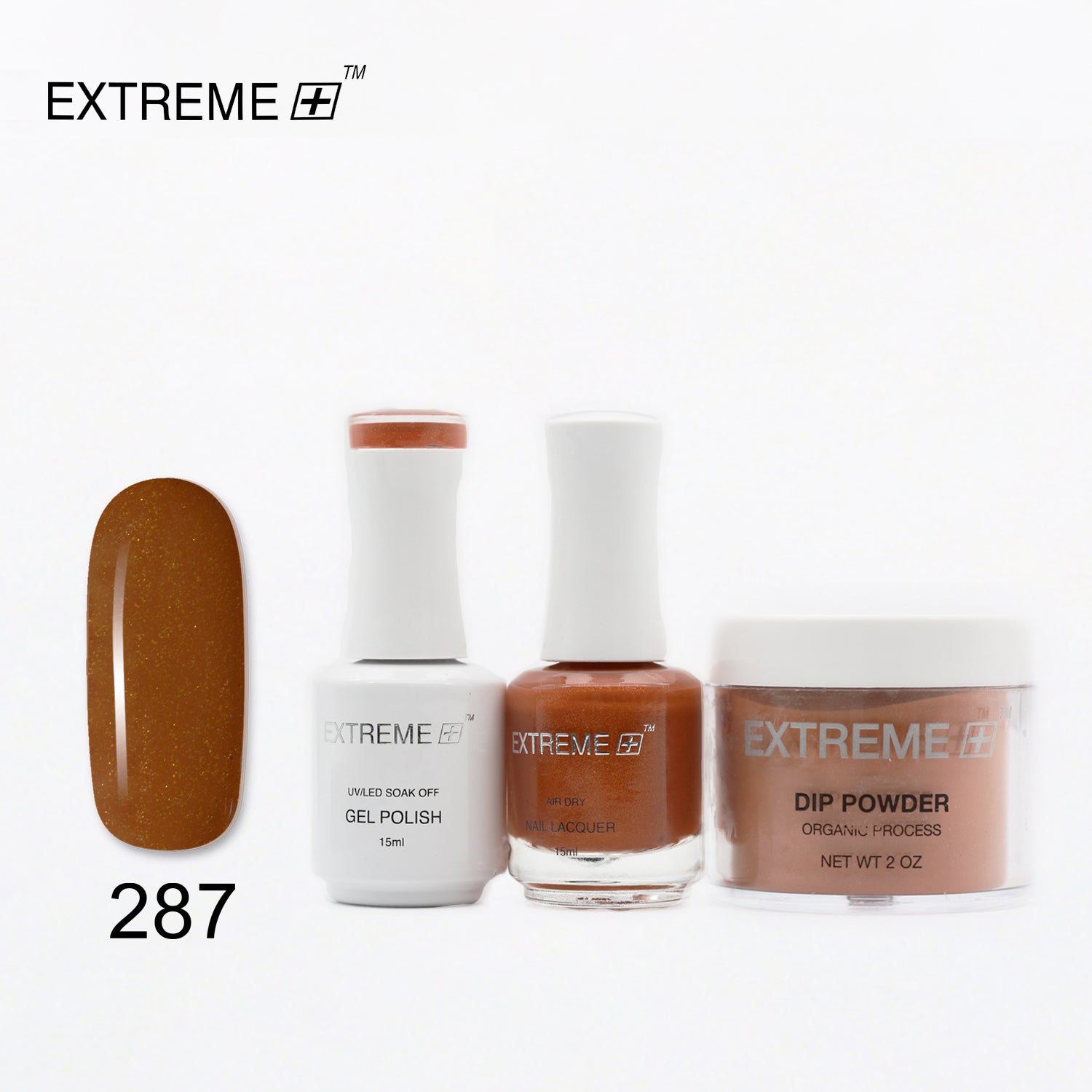 EXTREME+ 3 in 1 Combo Set - Gel, Lacquer, & Dip - #287