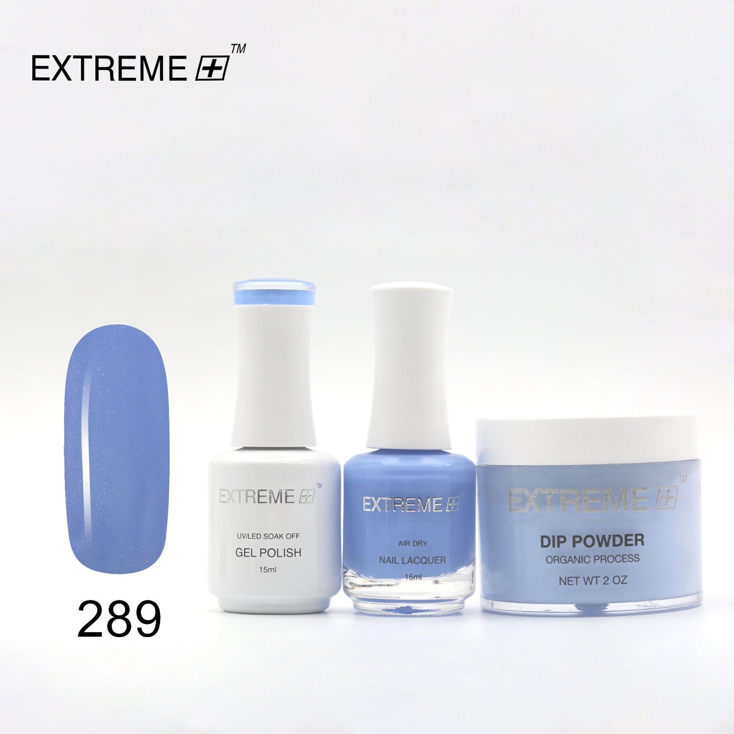 EXTREME+ 3 in 1 Combo Set - Gel, Lacquer, & Dip - #289