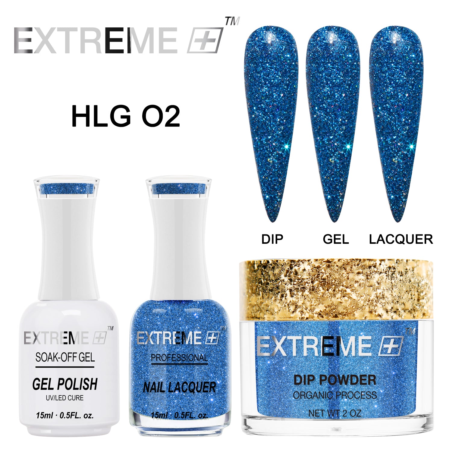 EXTREME+ 3 in 1 Combo Set - Holo Chrome - #002