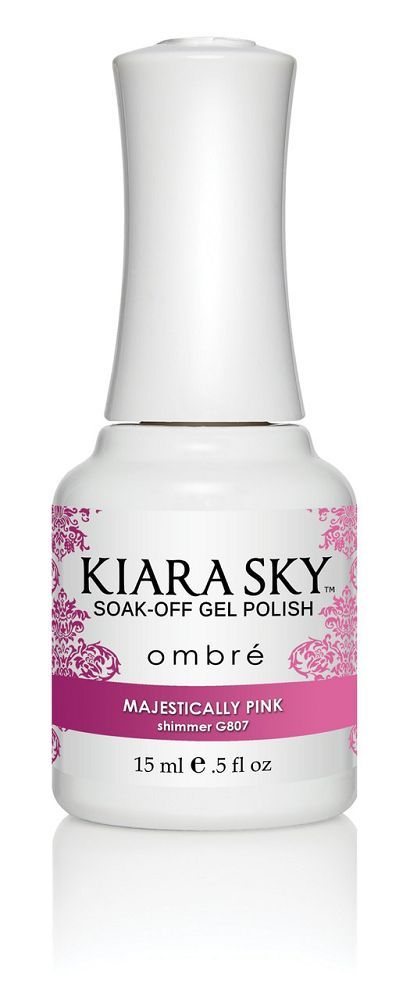 Kiara Sky Gel Polish - G807 Majestically Pink