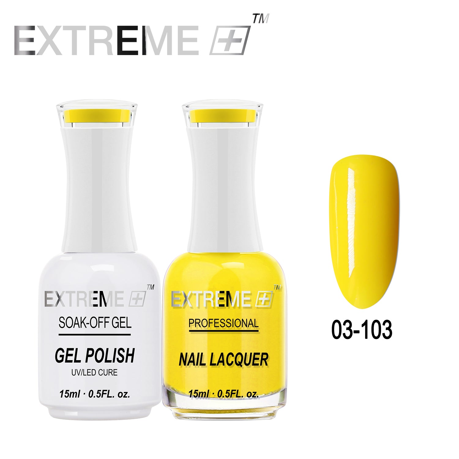 EXTREME+ All-in-One Gel Polish and Nail Lacquer Matching Duo #G003