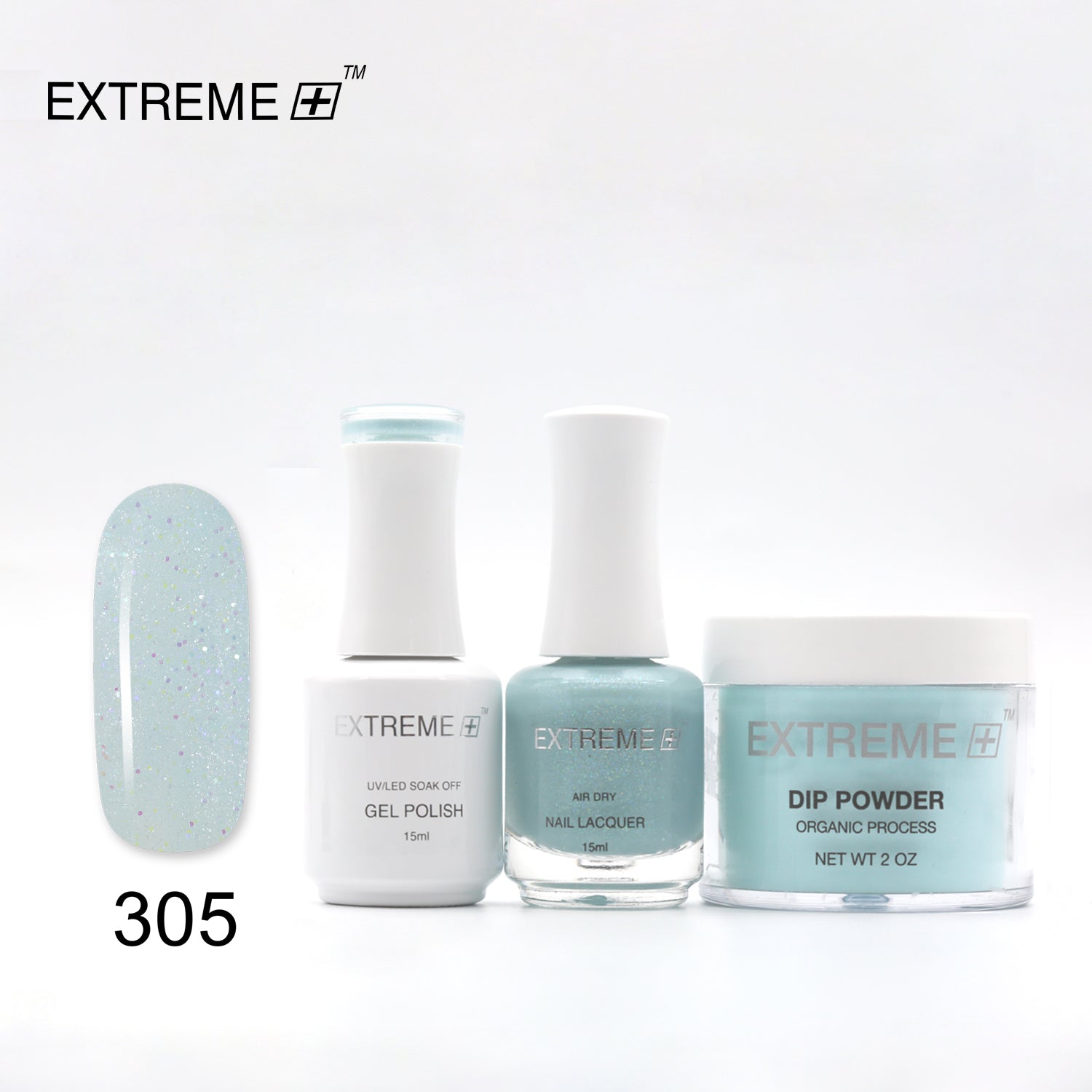 EXTREME+ 3 in 1 Combo Set - Gel, Lacquer, & Dip - #305