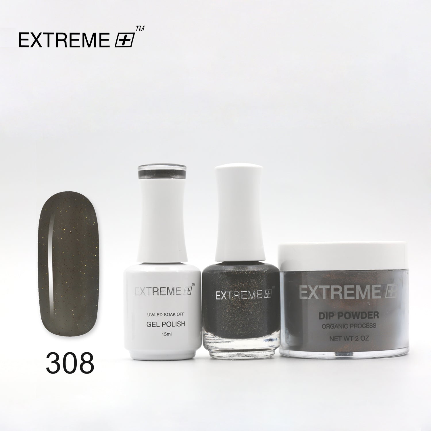 EXTREME+ 3 in 1 Combo Set - Gel, Lacquer, & Dip - #308