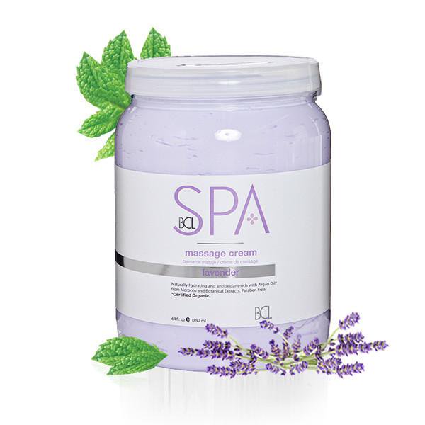 BCL Spa Massage Cream Lavender + Mint (64 oz)