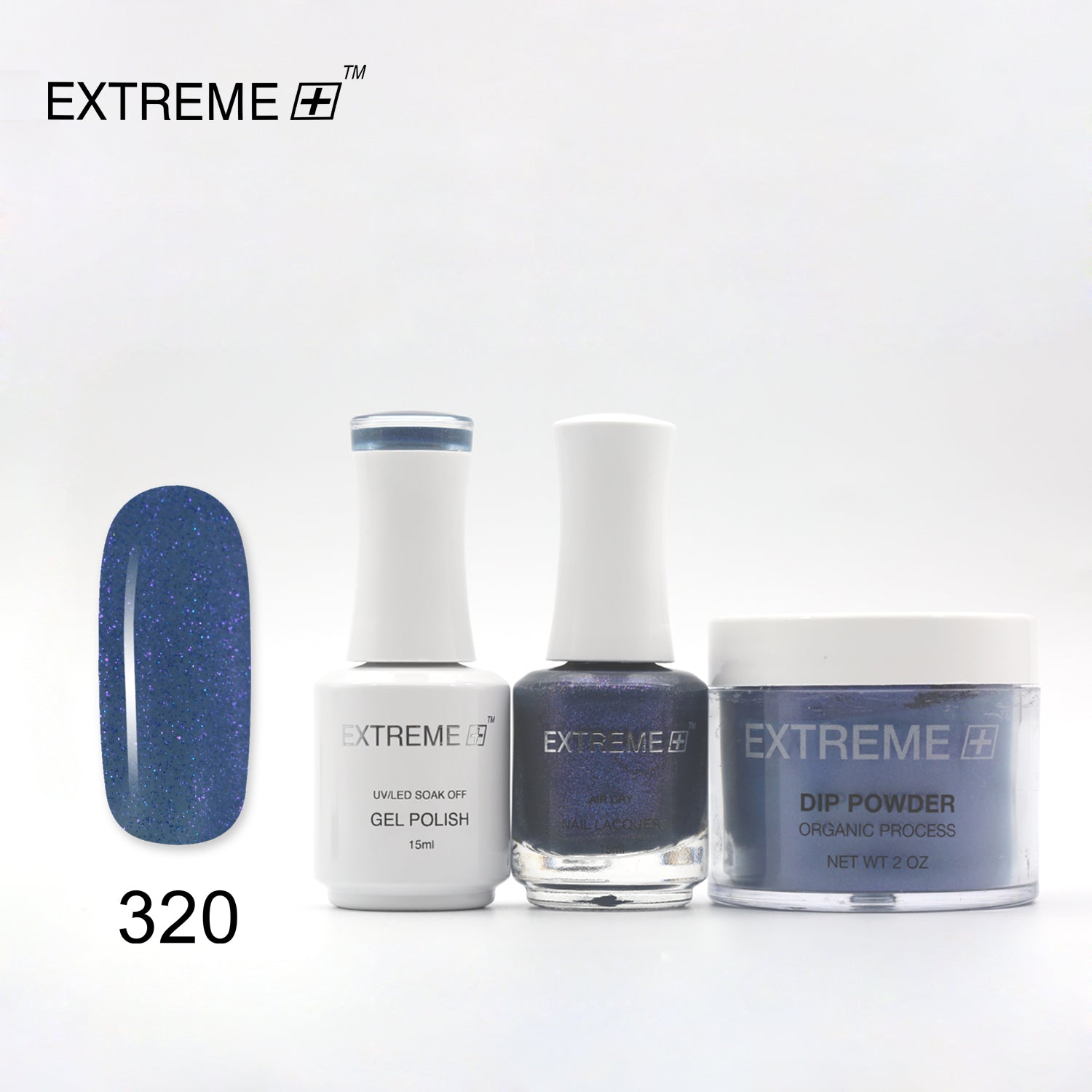 EXTREME+ 3 in 1 Combo Set - Gel, Lacquer, & Dip - #320