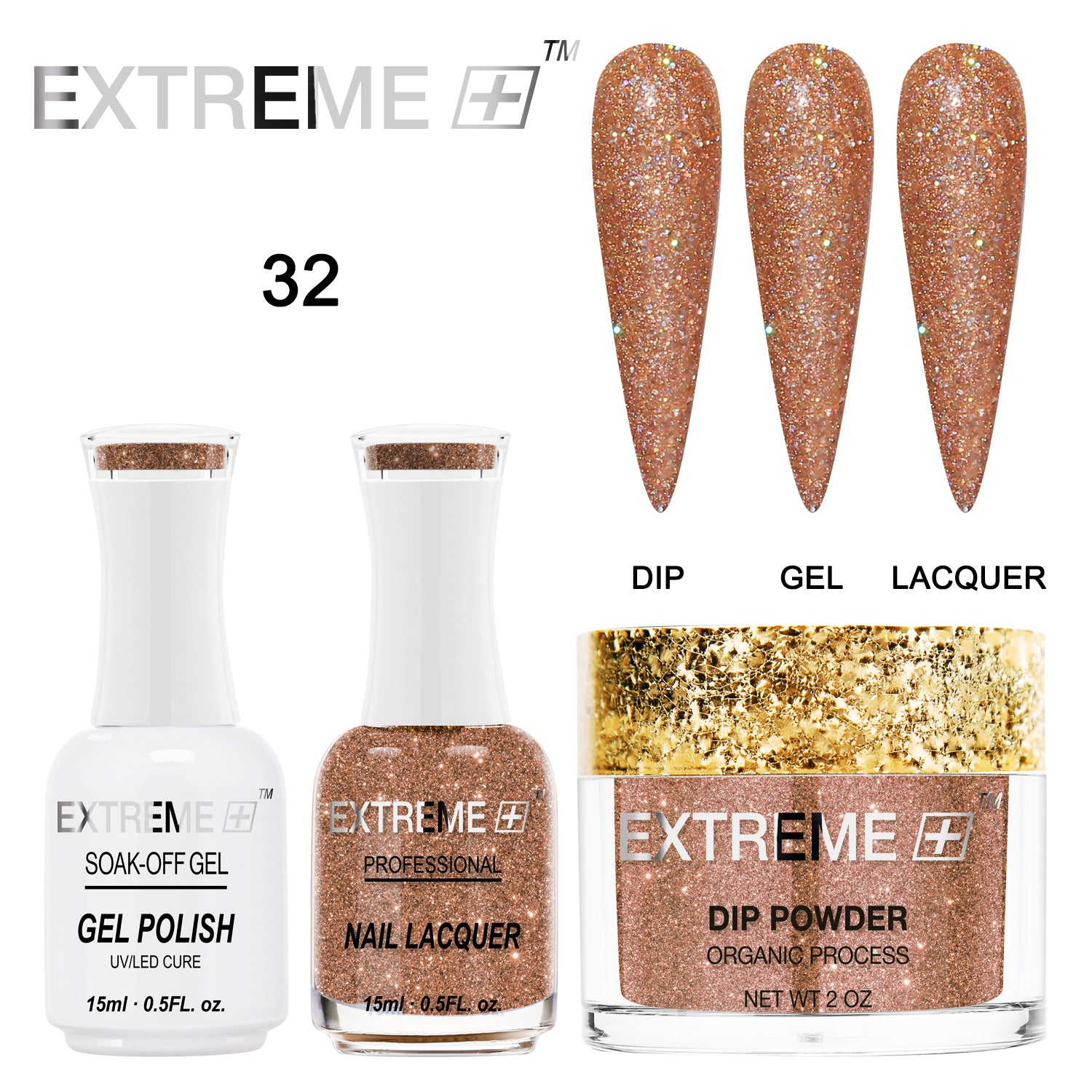 EXTREME+ 3 in 1 Combo Set - Holo Chrome - #032