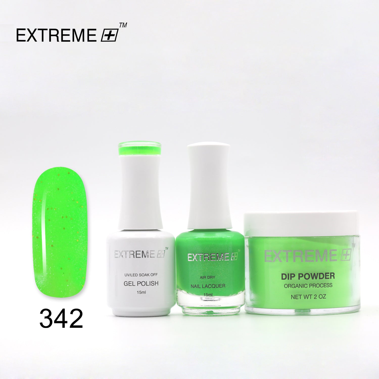 EXTREME+ 3 in 1 Combo Set - Gel, Lacquer, & Dip - #342