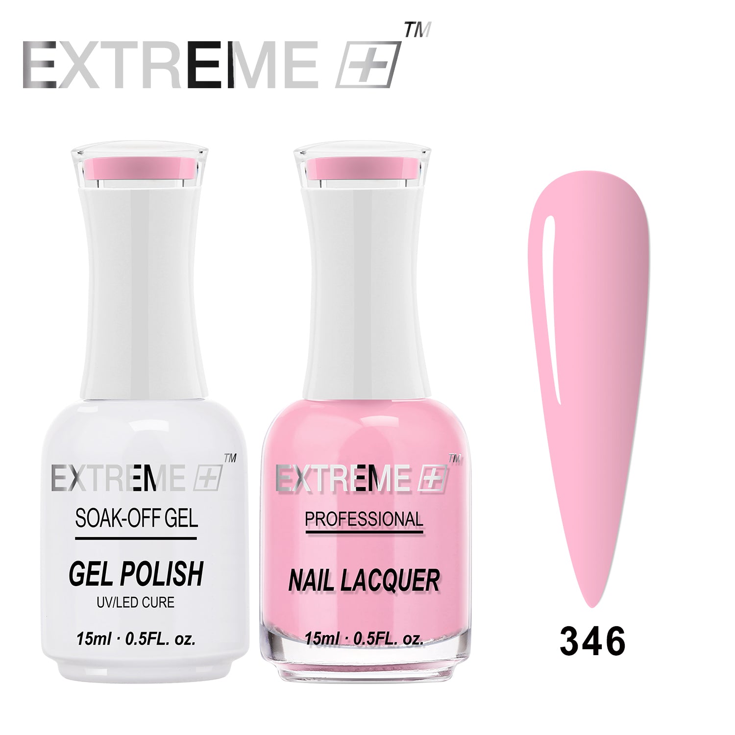 Sơn mài kết hợp gel EXTREME+ (Bộ đôi) - #346 