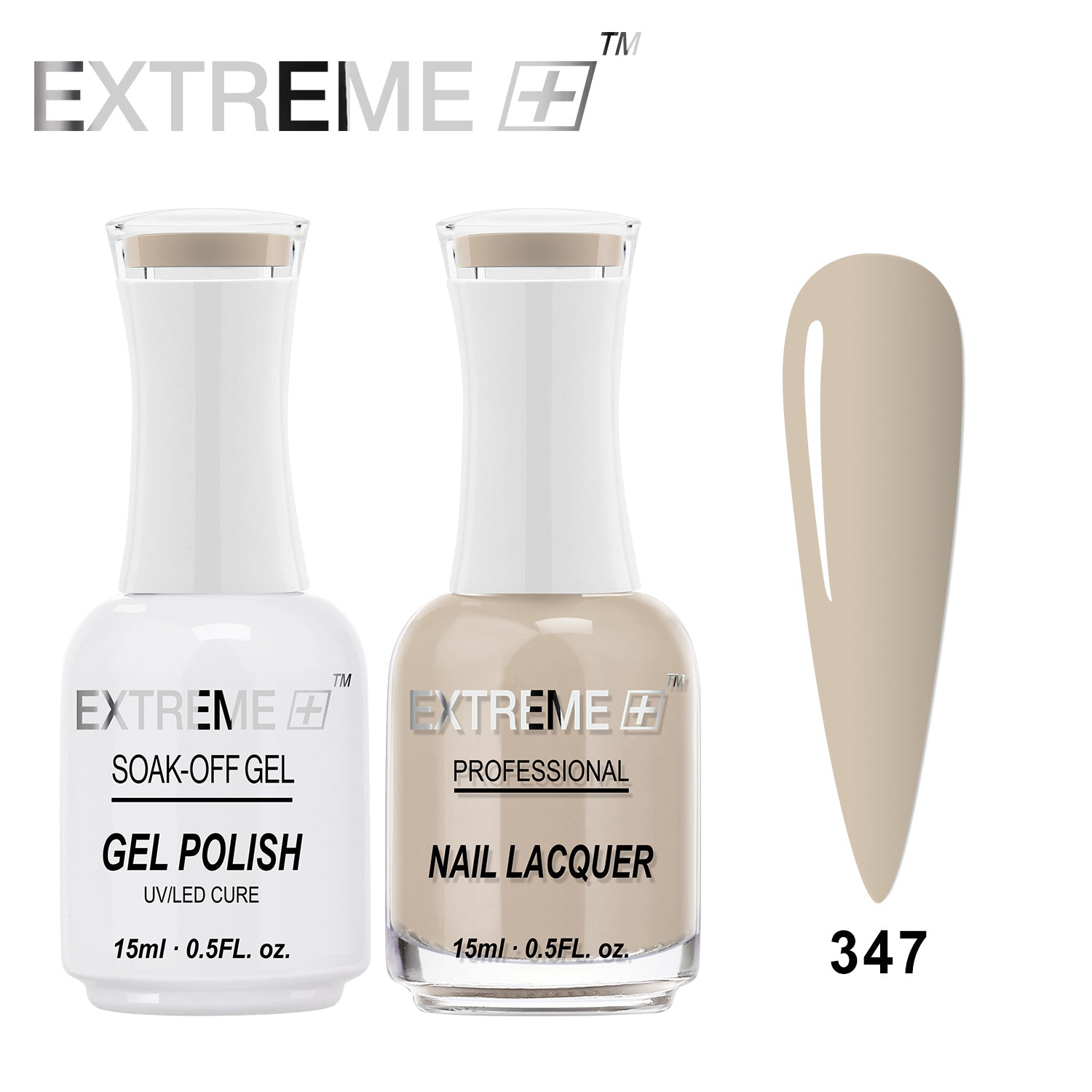 EXTREME+ Gel Matching Lacquer (Duo) - #347