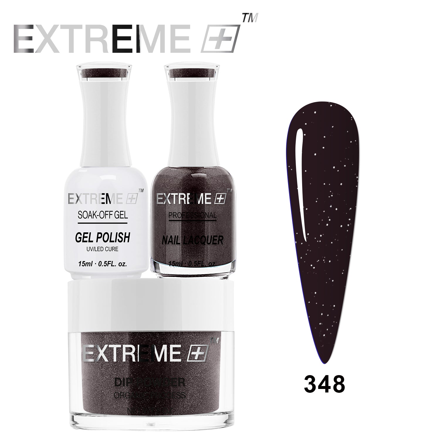 Bộ Combo EXTREME+ 3 trong 1 - Gel, Sơn mài &amp; Nhúng - #348