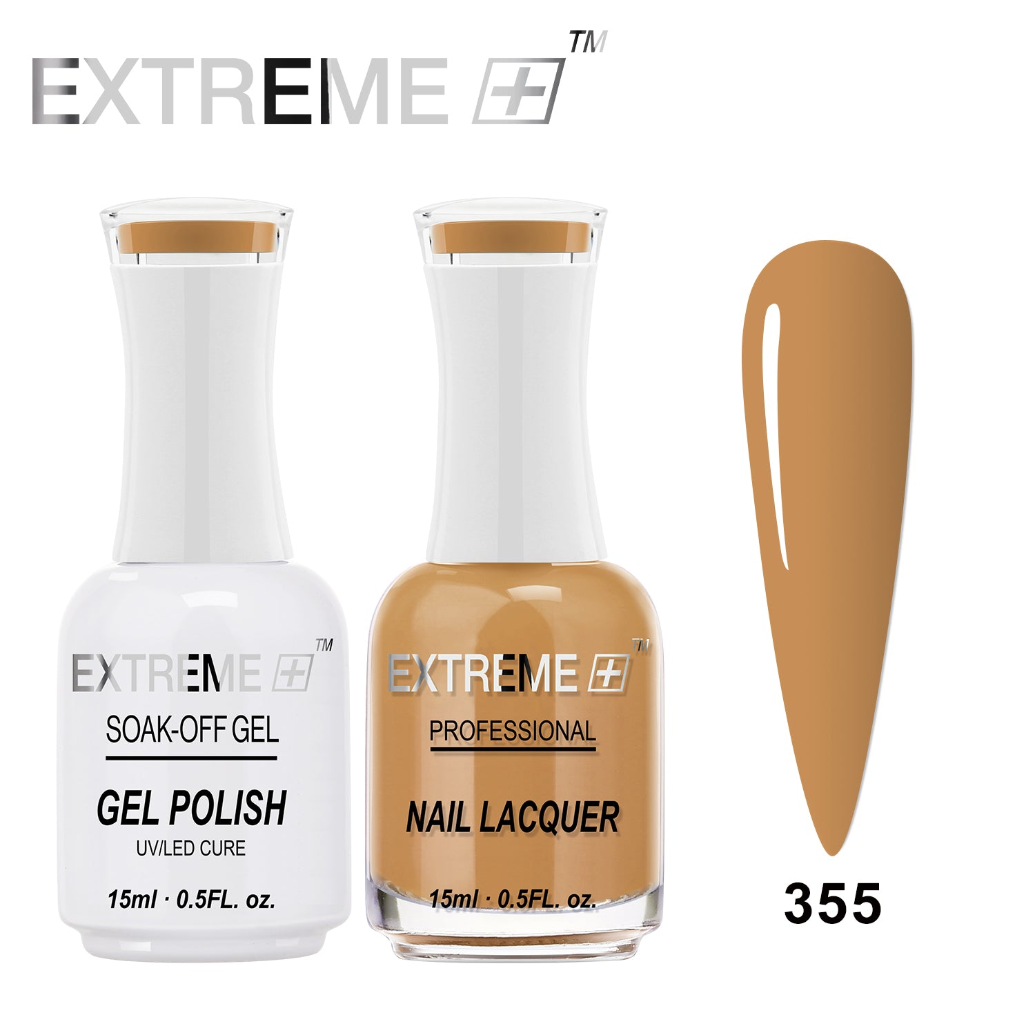 Sơn mài kết hợp gel EXTREME+ (Bộ đôi) - #355 