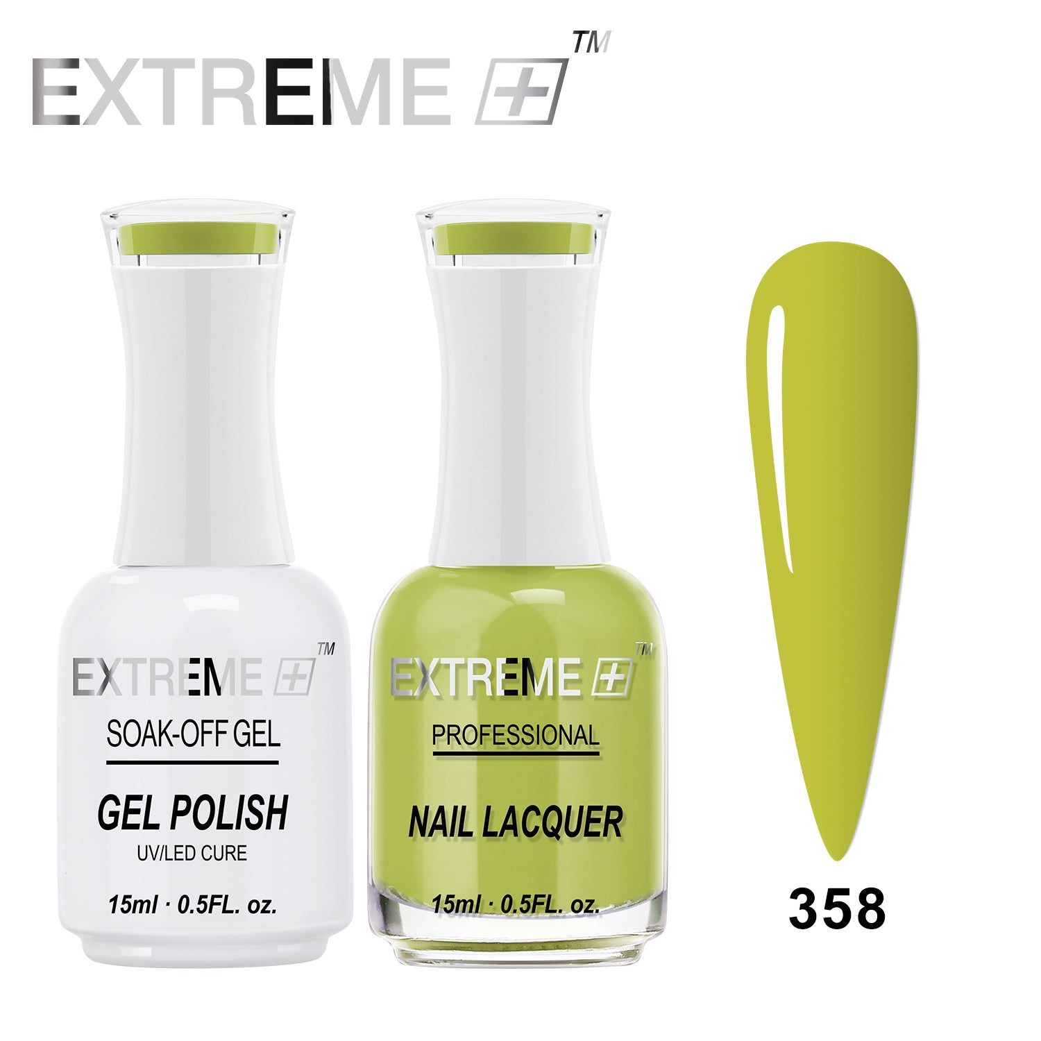 Sơn mài kết hợp gel EXTREME+ (Bộ đôi) - #358 