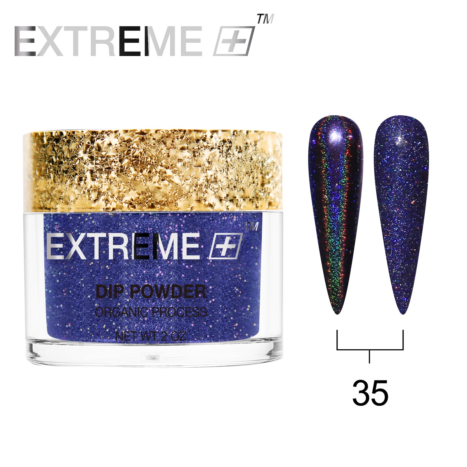 Phấn phủ Chrome EXTREME+ Holo - #035