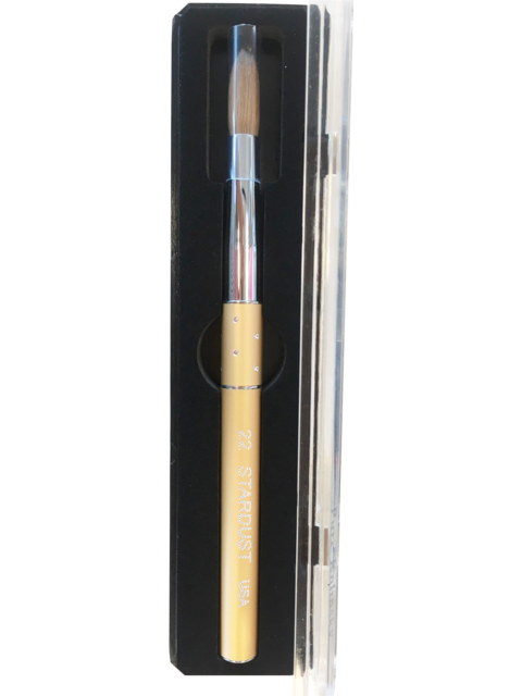 Acrylic Brush - Stardust USA - Gold # 22