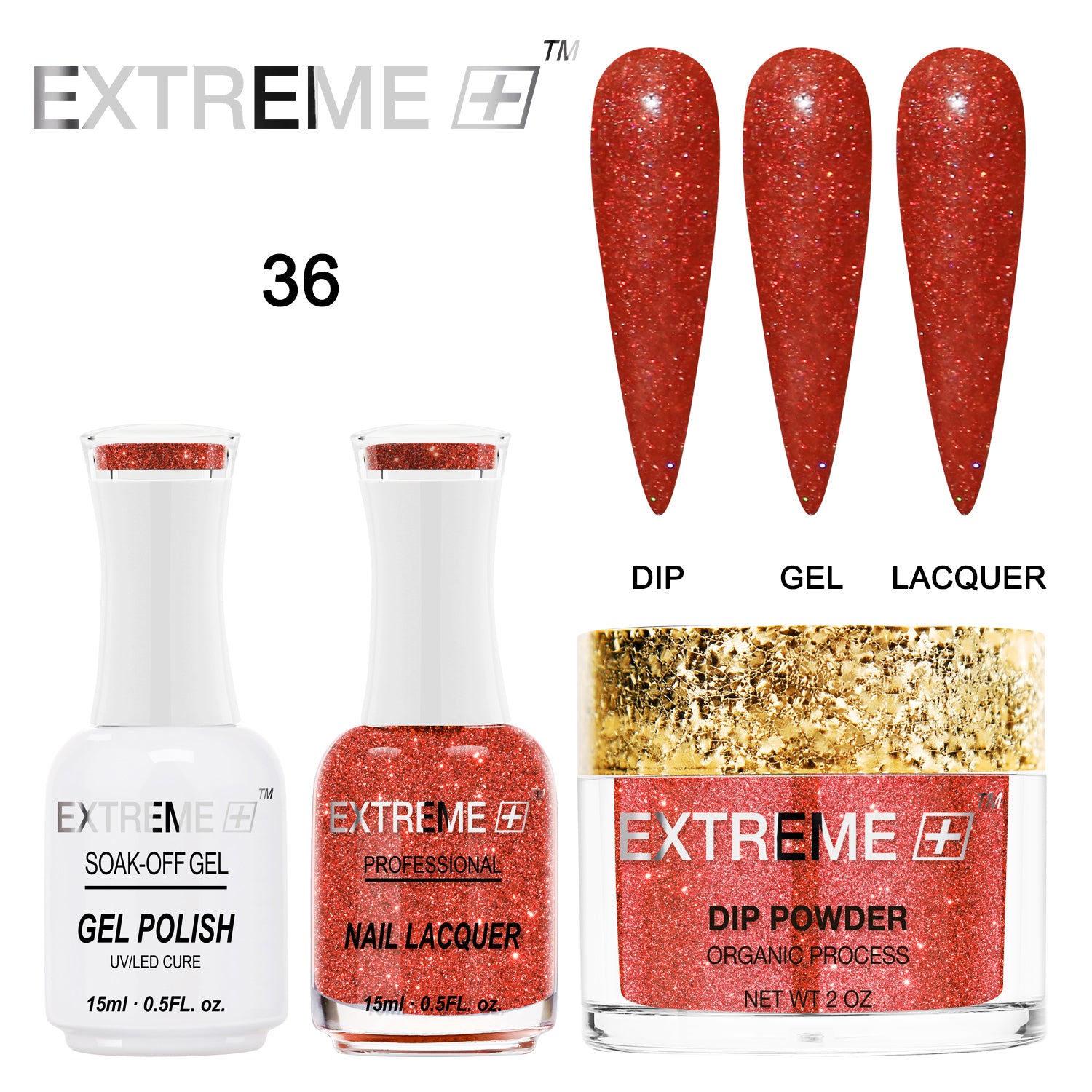 EXTREME+ 3 in 1 Combo Set - Holo Chrome - #036