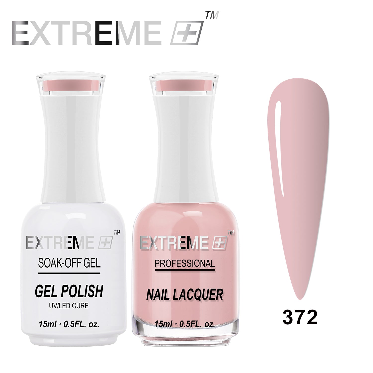 Sơn mài kết hợp gel EXTREME+ (Bộ đôi) - #372 