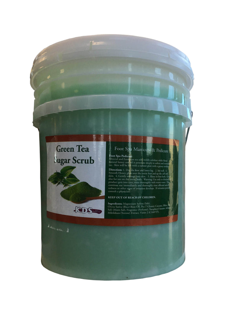 KDS Sugar Scrub Bucket - Green Tea