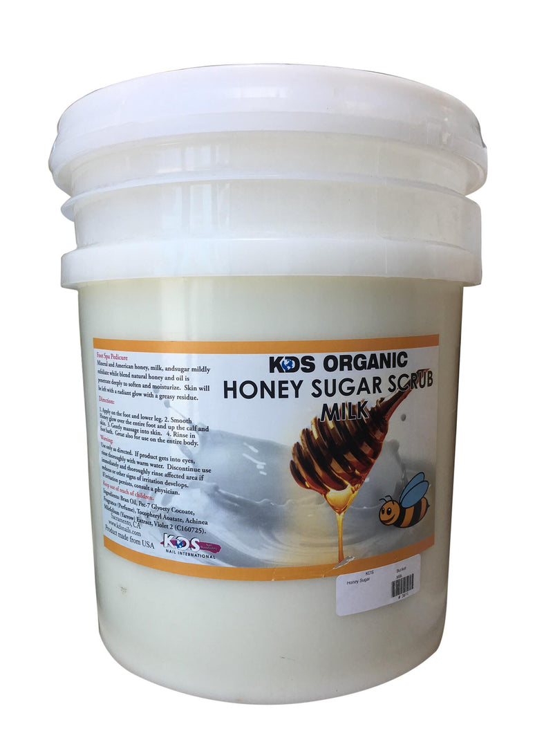 KDS Honey Sugar Scrub Bucket - Milk