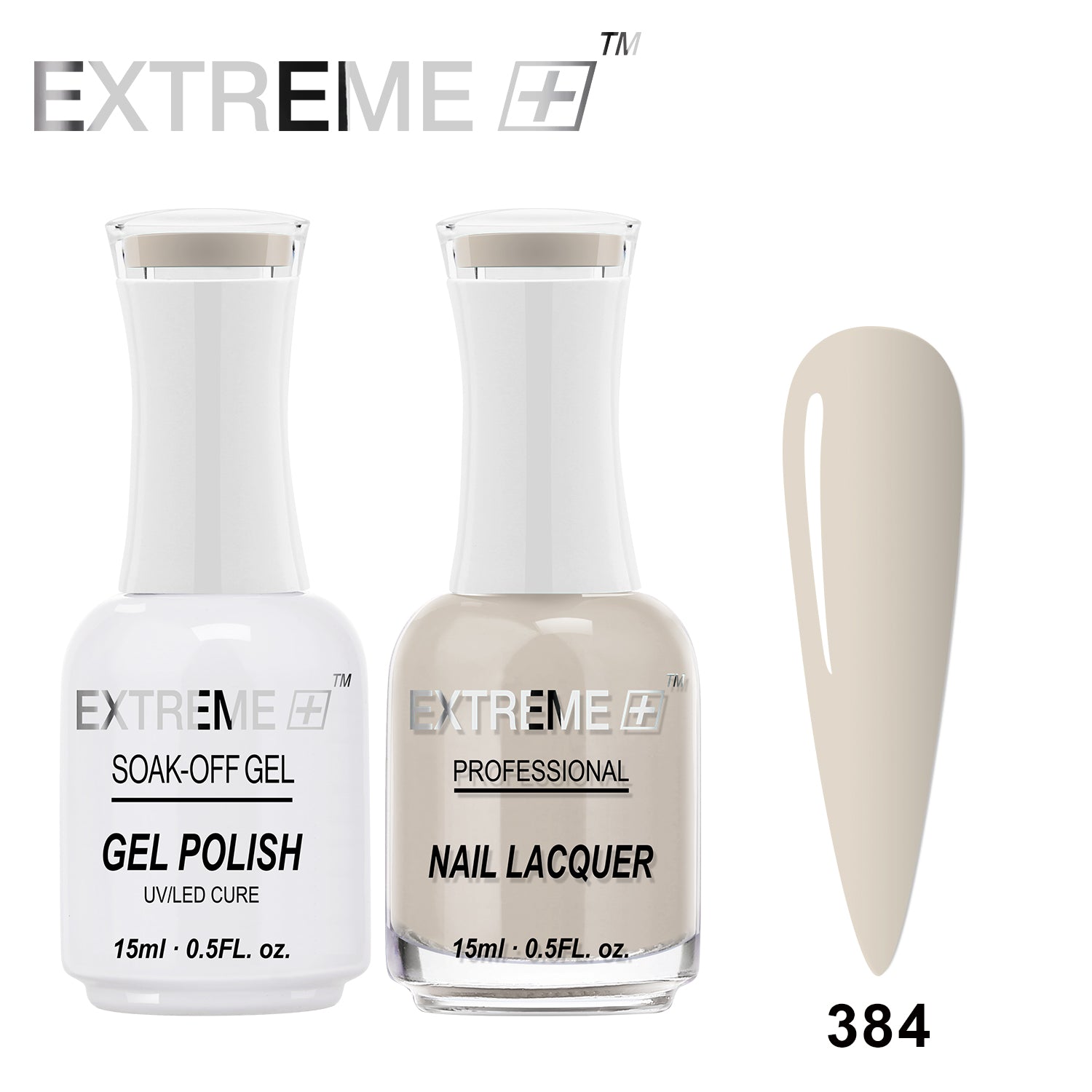 Sơn mài kết hợp gel EXTREME+ (Bộ đôi) - #384 