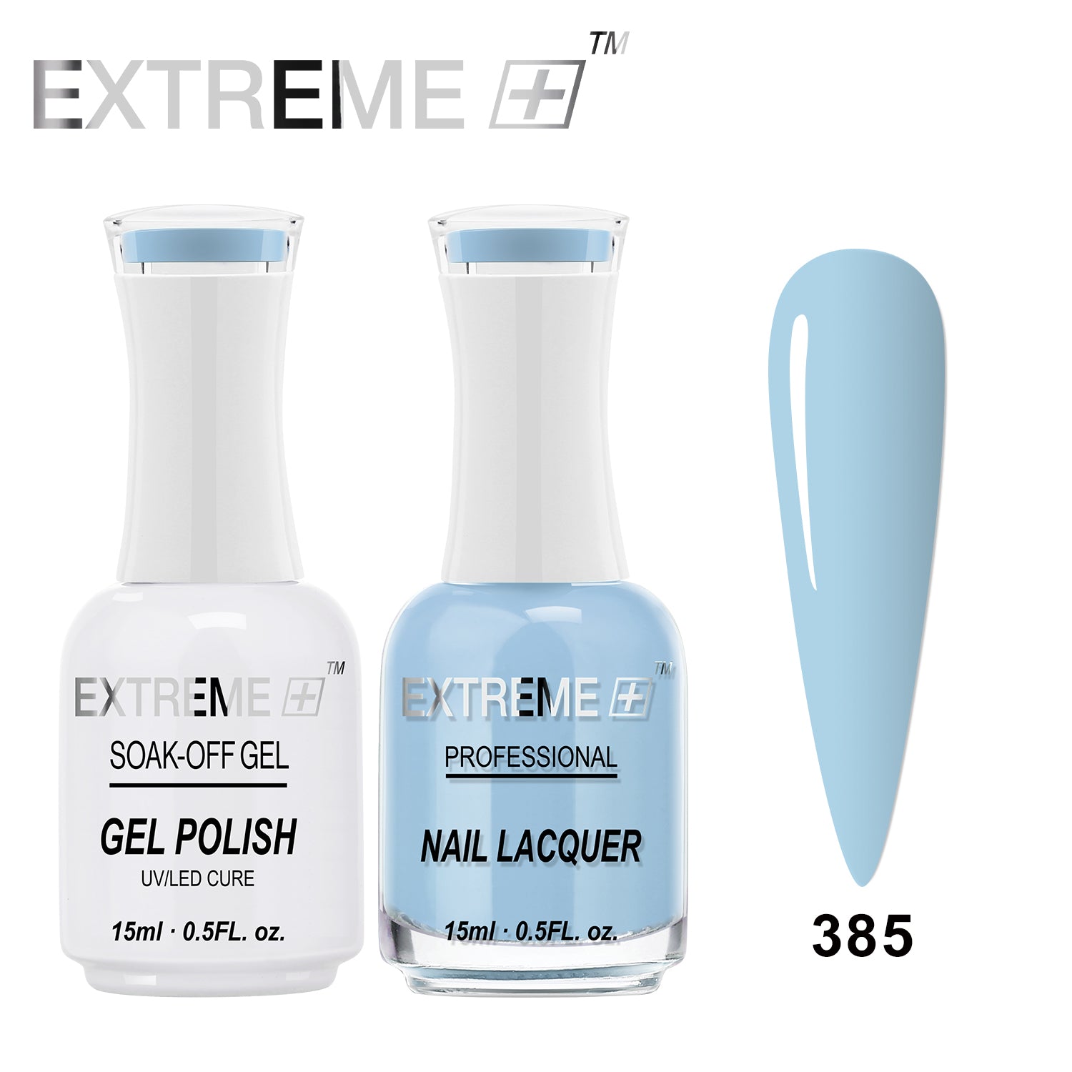 Sơn mài kết hợp gel EXTREME+ (Bộ đôi) - #385 