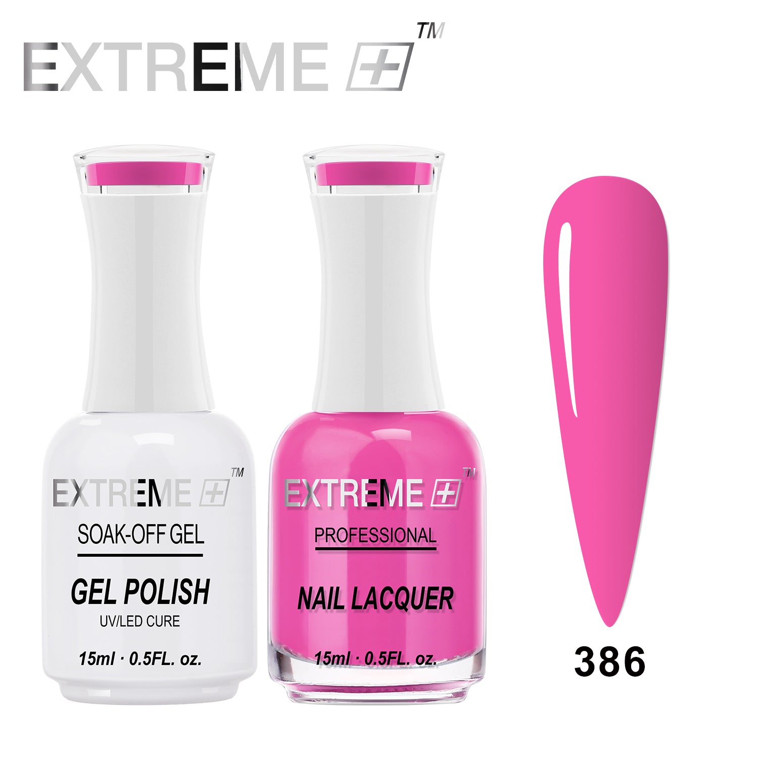 EXTREME+ Gel Matching Lacquer (Duo) - #386