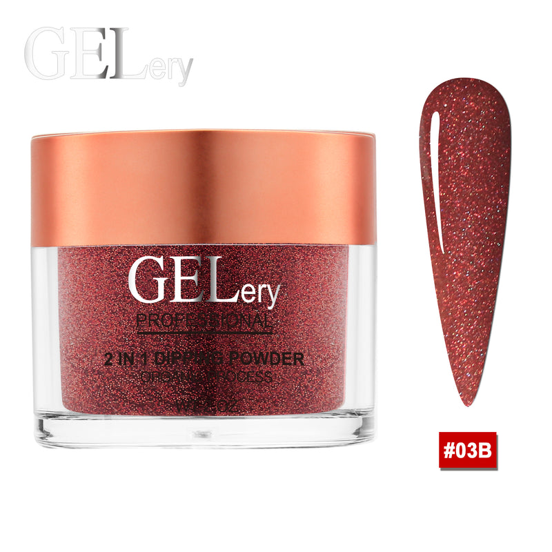 GELery 2 in 1 Acrylic &amp; Dipping Ombre 2 oz - 3B