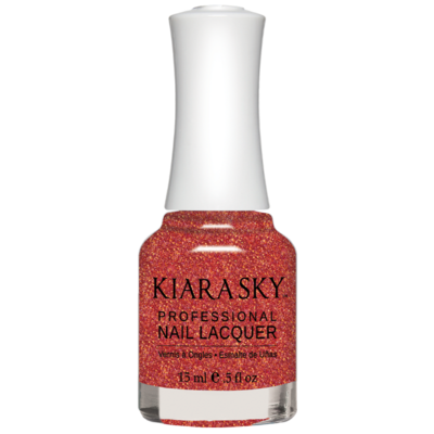 Kiara Sky All-In-One Nail Polish - N5040 PINK & BOUJEE