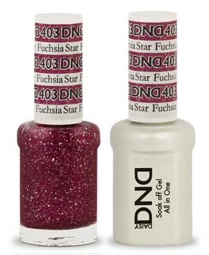 DND - Gel & Lacquer # 403 Fuchsia Star