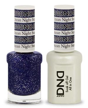 DND - Gel & Lacquer # 410 Ocean Night Star